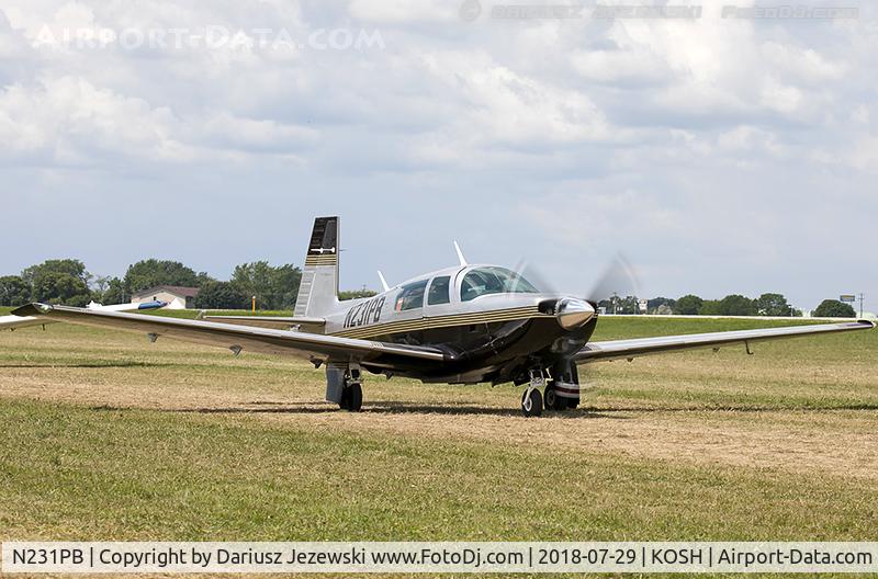 N231PB, 1979 Mooney M20K C/N 25-0163, Mooney M20K  C/N 25-0163, N231PB