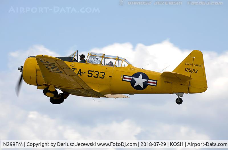 N299FM, 1943 North American SNJ-4 Texan C/N 88-12533, North American SNJ-4 Texan  C/N 88-12533, N299FM