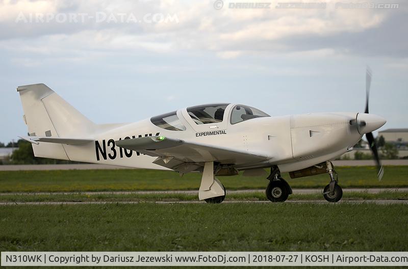N310WK, 2016 Stoddard-Hamilton Glasair I RG C/N 791, Glasair I RG  C/N 791, N310WK