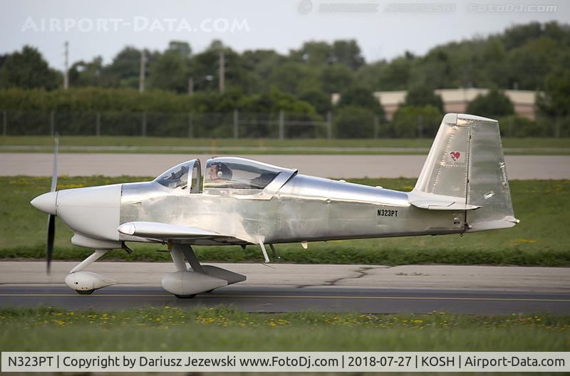 N323PT, 2012 Vans RV-7A C/N 73642, Vans RV-7A  C/N 73642, N323PT