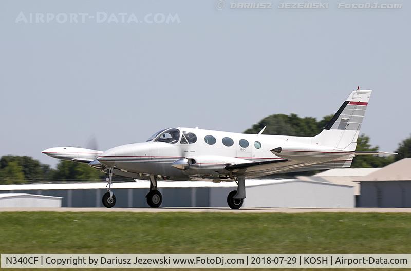 N340CF, 1975 Cessna 340A C/N 340A0001, Cessna 340A  C/N 340A0001, N340CF