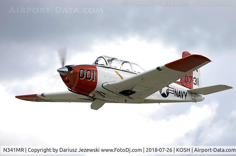 N341MR, 1955 Beech D-45 (T-34B) Mentor C/N BG-65, Beech D45 (T-34B) Mentor  C/N BG-65, N341MR