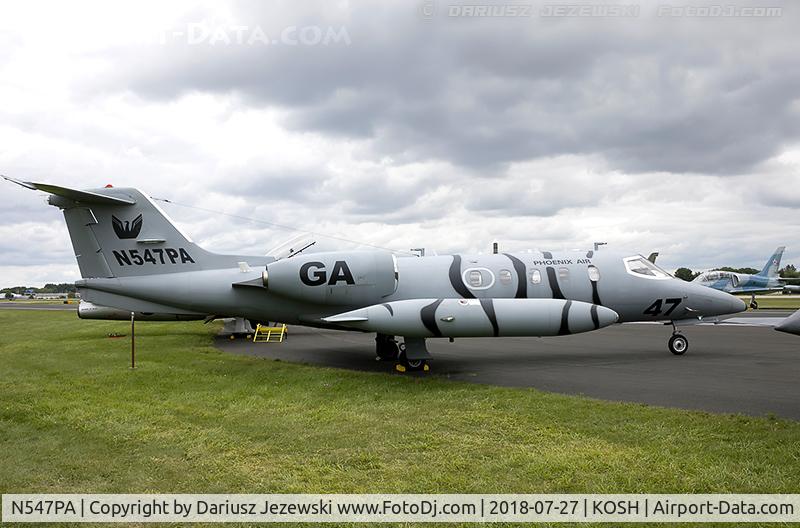 N547PA, 1975 Gates Learjet 36 C/N 012, Gates Learjet Corp. 36 C/N 12, N547PA