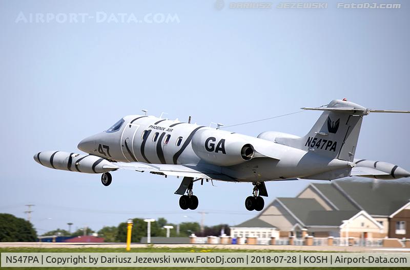 N547PA, 1975 Gates Learjet 36 C/N 012, Gates Learjet Corp. 36 C/N 12, N547PA