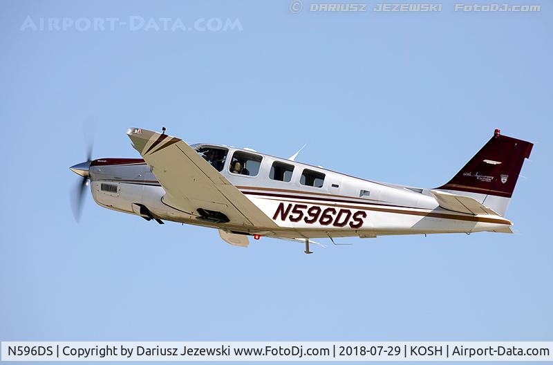 N596DS, 2007 Hawker Beechcraft Corp G36 Bonanza C/N E-3806, Hawker Beechcraft Corp G36 Bonanza  C/N E-3806, N596DS