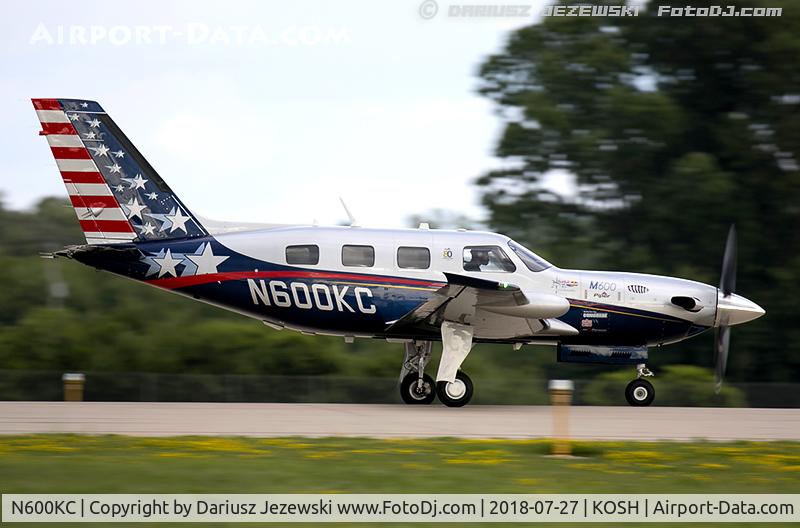 N600KC, 2018 Piper PA-46-600TP C/N 4698001, Dassault Falcon 20  C/N 58, N600KC