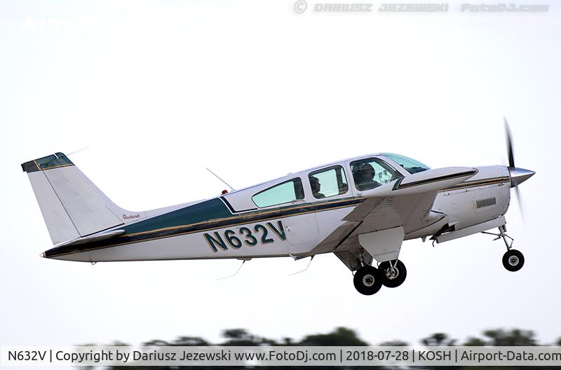 N632V, 1960 Beech 35-33 Debonair C/N CD-67, Beech 35-33 Debonair  C/N CD-67, N632V