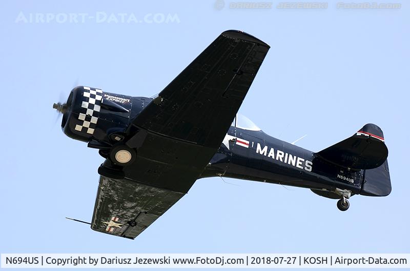 N694US, 1943 North American SNJ-4 Texan C/N 88-13627, North American SNJ-4 Texan  C/N 88-13627, N694US