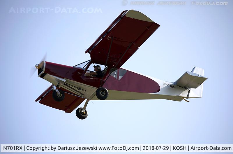 N701RX, 2018 Zenith 701.1 C/N 1, Zenith CH-701 C/N 1, N701RX