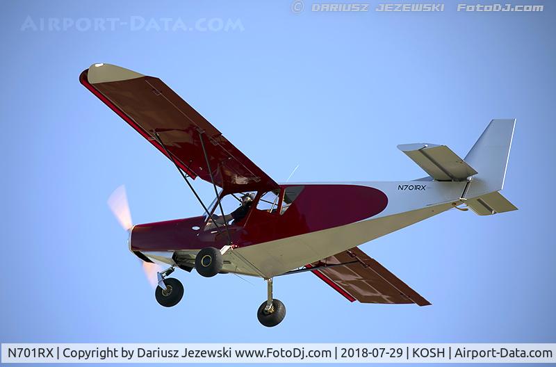 N701RX, 2018 Zenith 701.1 C/N 1, Zenith CH-701 C/N 1, N701RX