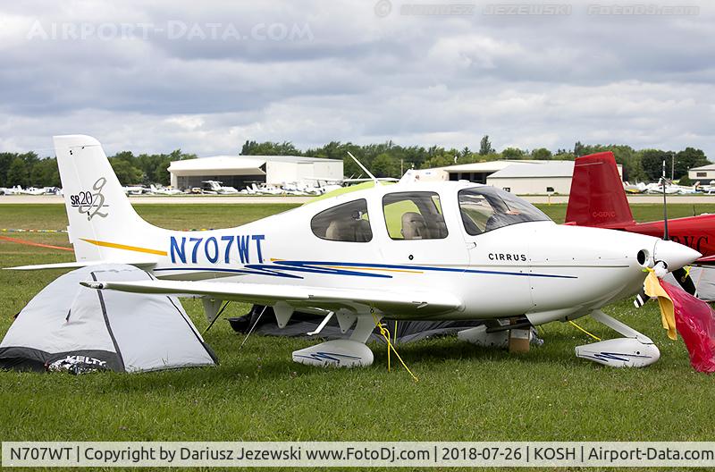 N707WT, 2005 Cirrus SR20 C/N 1522, Cirrus SR20  C/N 1522, N707WT
