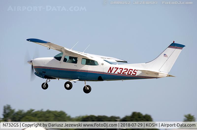 N732GS, 1976 Cessna T210L Turbo Centurion C/N 21061507, Cessna T210L Turbo Centurion  C/N 21061507, N732GS