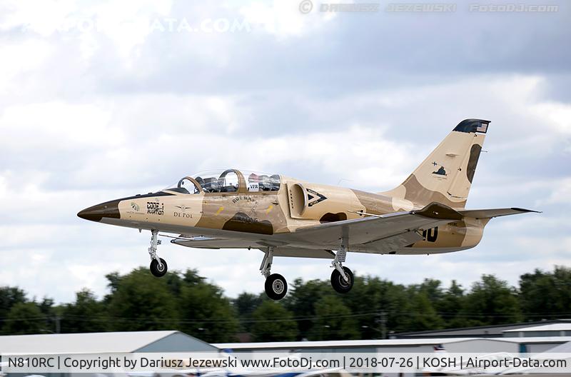 N810RC, 1988 Aero L-39C Albatros C/N 834606, Aero Vodochody L-39 Albatros C/N 834606, N810RC