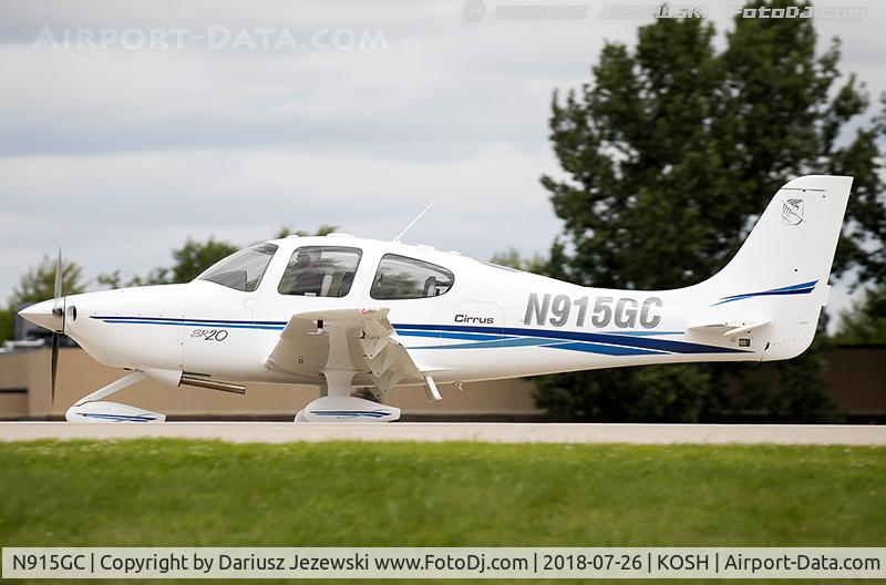 N915GC, 2003 Cirrus SR20 C/N 1348, Cirrus SR20  C/N 1348, N915GC