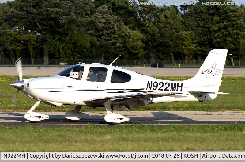 N922MH, 2005 Cirrus SR22 C/N 1281, Cirrus SR22  C/N 1281, N922MH