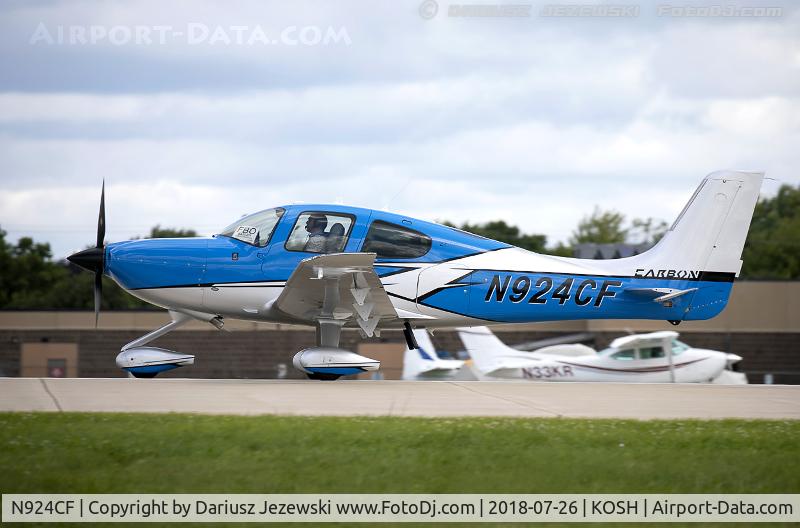 N924CF, 2018 Cirrus SR22 C/N 4639, Cirrus SR22  C/N 4639, N924CF