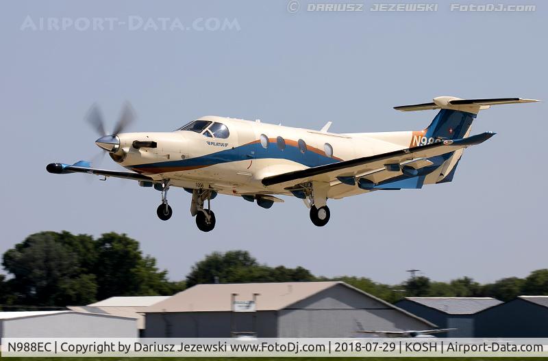 N988EC, 2008 Pilatus PC-12/47E C/N 1056, Pilatus PC-12/47E  C/N 1056, N988EC