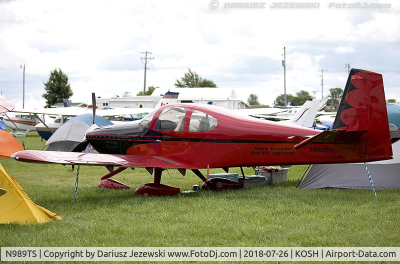 N989TS, Vans RV-10 C/N 40067, Vans RV-10  C/N 40067, N989TS