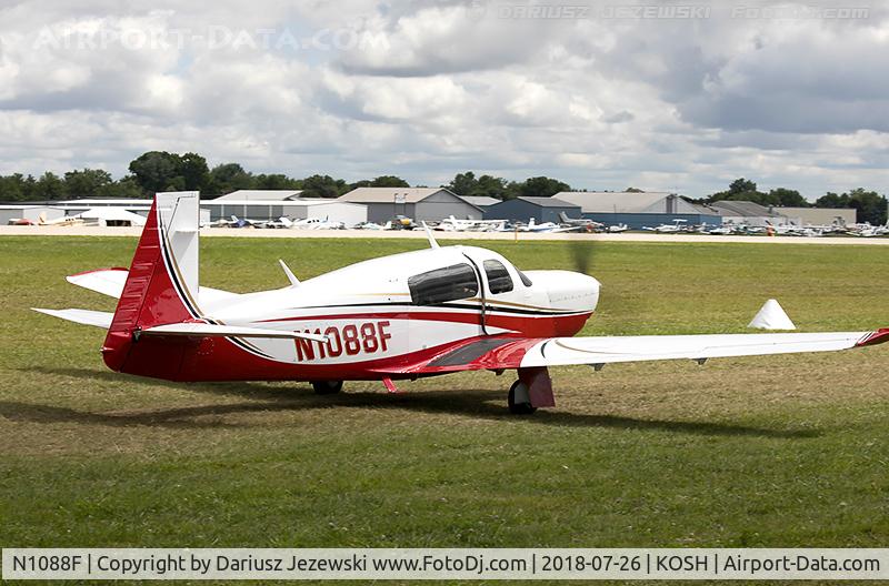 N1088F, 1989 Mooney M20M Bravo C/N 27-0019, Mooney M20M Bravo  C/N 27-0019, N1088F