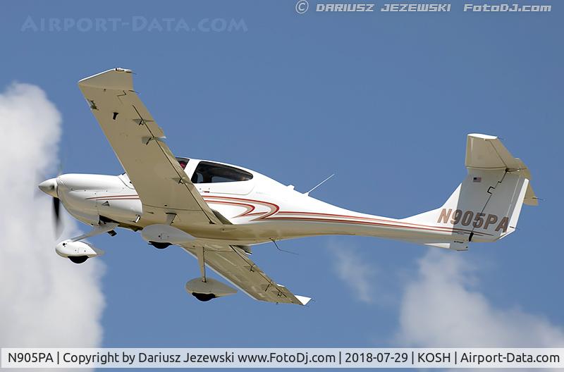 N905PA, 2008 Diamond DA-40 Diamond Star C/N 40.905, Diamond DA-40 Diamond Star  C/N 40.905, N905PA