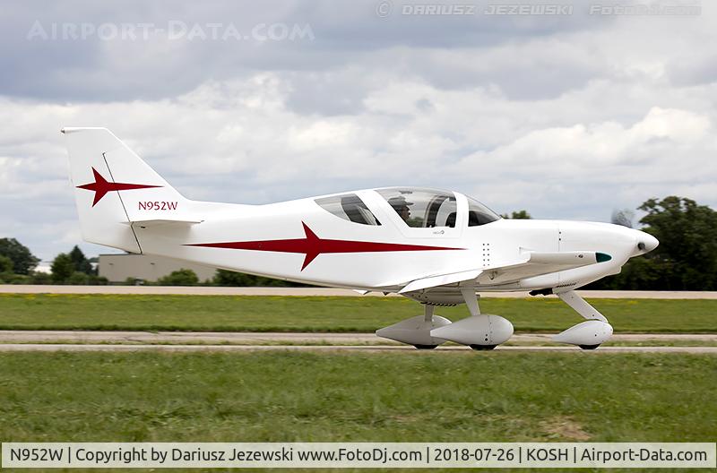 N952W, 1997 Stoddard-Hamilton Glasair II SFT C/N 2117, Stoddard-Hamilton Glasair II-S FT  C/N 2117, N952W