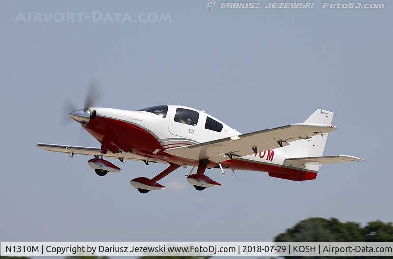 N1310M, 2006 Columbia Aircraft Mfg LC41-550FG C/N 41678, Columbia Aircraft Mfg LC41-550FG  C/N 41678, N1310M