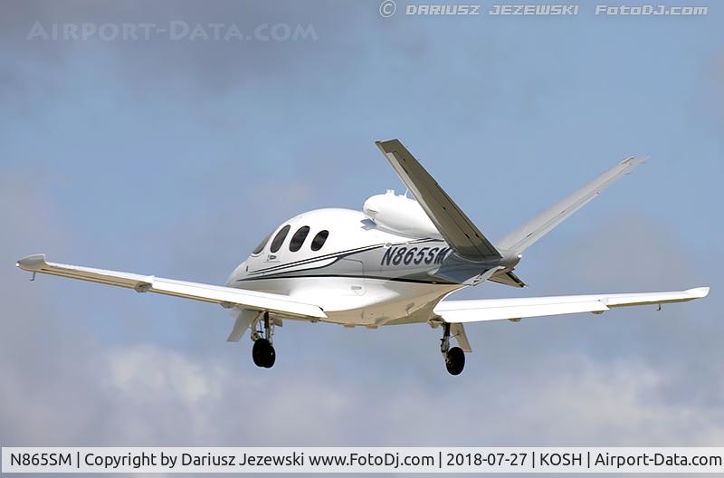 N865SM, 2018 Cirrus SF50 Vision C/N 0044, Cirrus SF50 Vision  C/N 44, N865SM