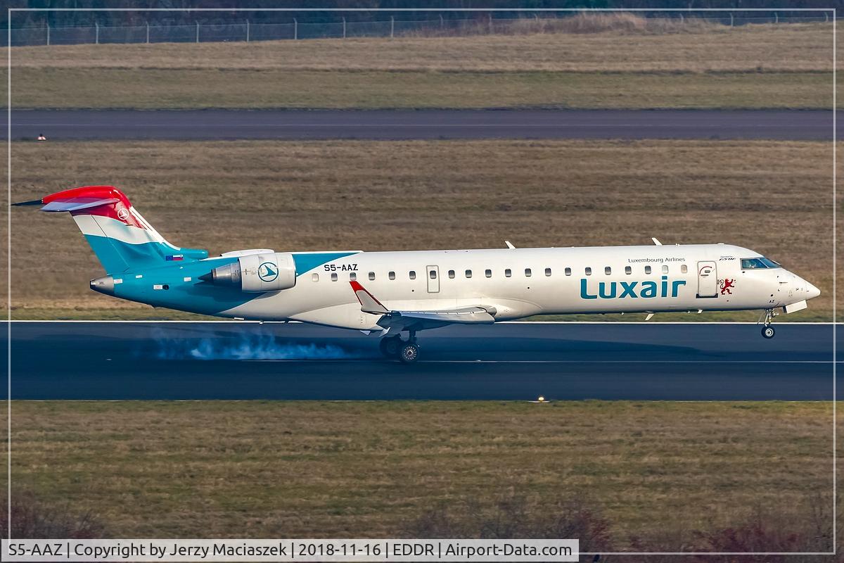 S5-AAZ, 2001 Canadair CRJ-700 (CL-600-2C10) Regional Jet C/N 10014, Canadair CRJ-700
