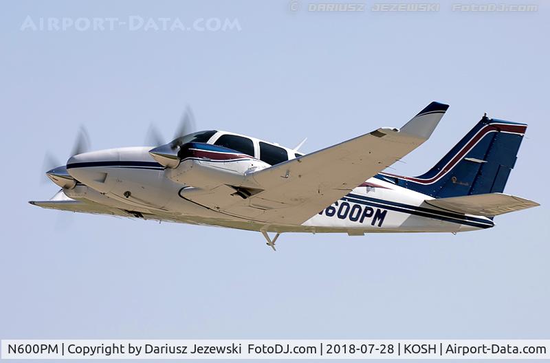 N600PM, 1977 Beech 95-B55 (T42A) Baron C/N TC-2082, Beech 95-B55 Baron  C/N TC-2082, N600PM