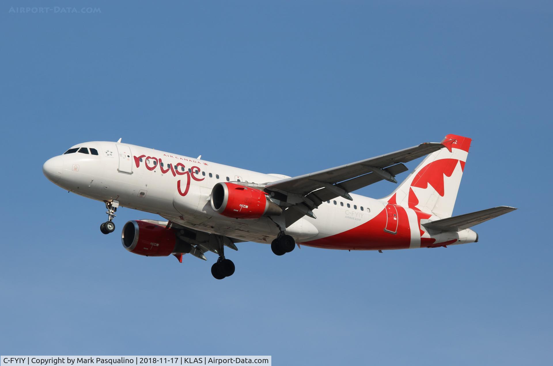 C-FYIY, 1996 Airbus A319-114 C/N 634, Airbus A319-114