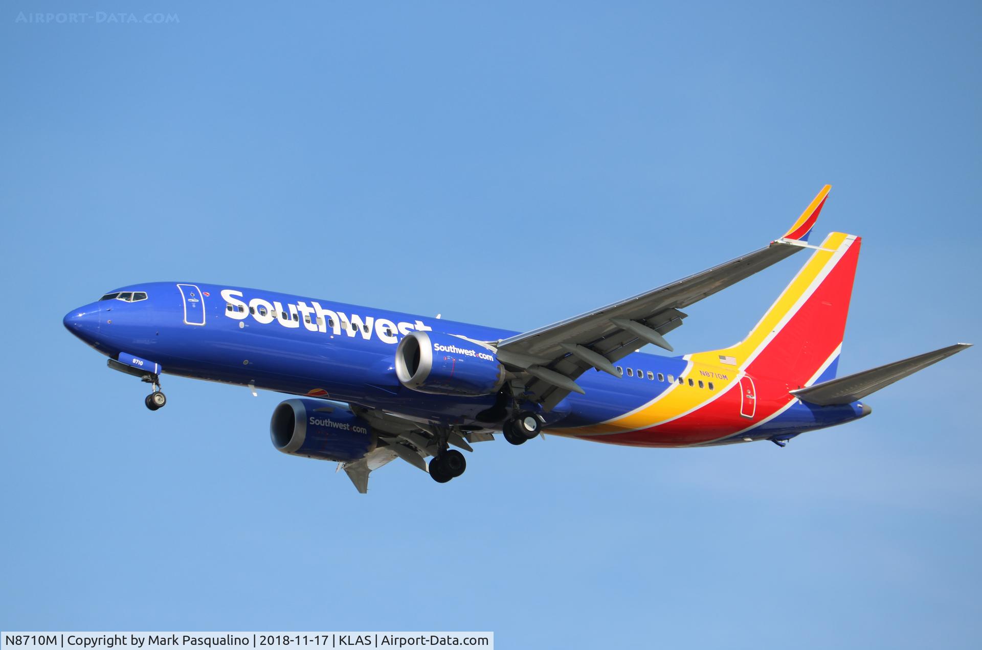 N8710M, 2017 Boeing 737-8 MAX C/N 42567, Boeing 737-8 MAX