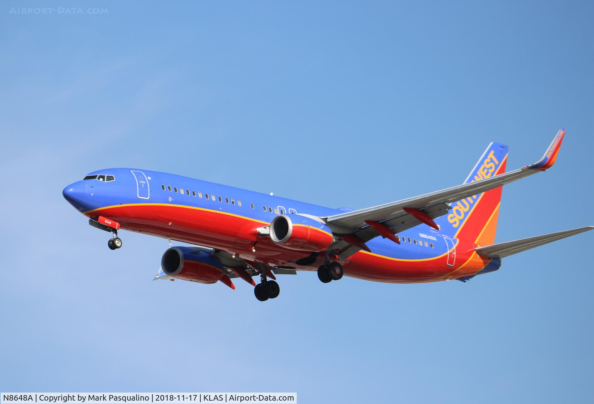N8648A, 2014 Boeing 737-8H4 C/N 42531, Boeing 737-8H4