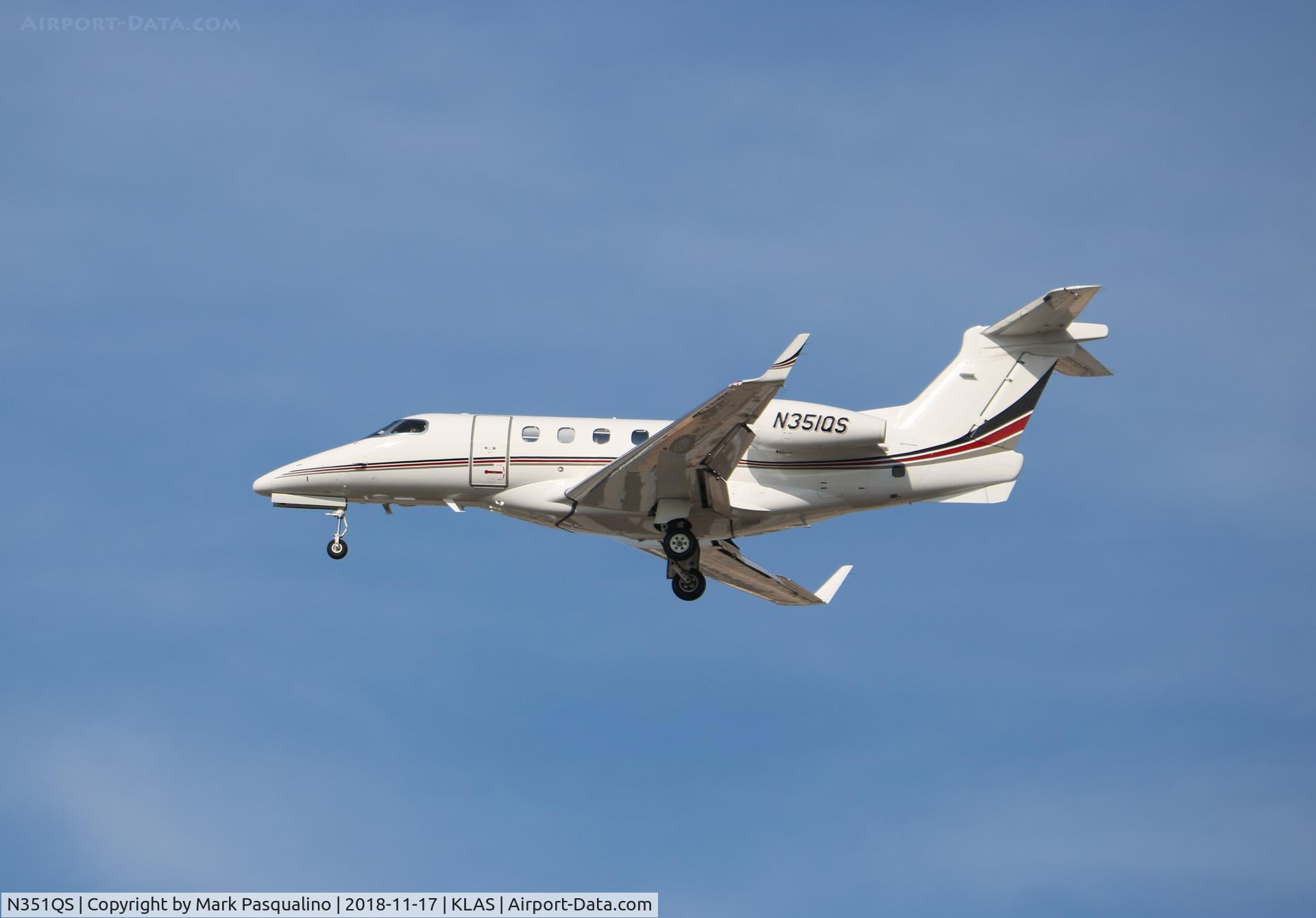 N351QS, 2014 Embraer EMB-505 Phenom 300 C/N 50500237, Embraer EMB-505