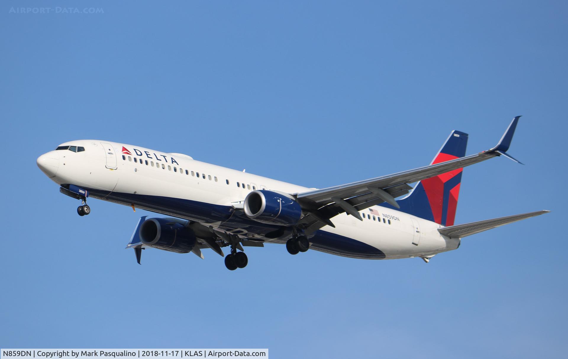 N859DN, 2016 Boeing 737-923/ER C/N 31970, Boeing 737-932/ER