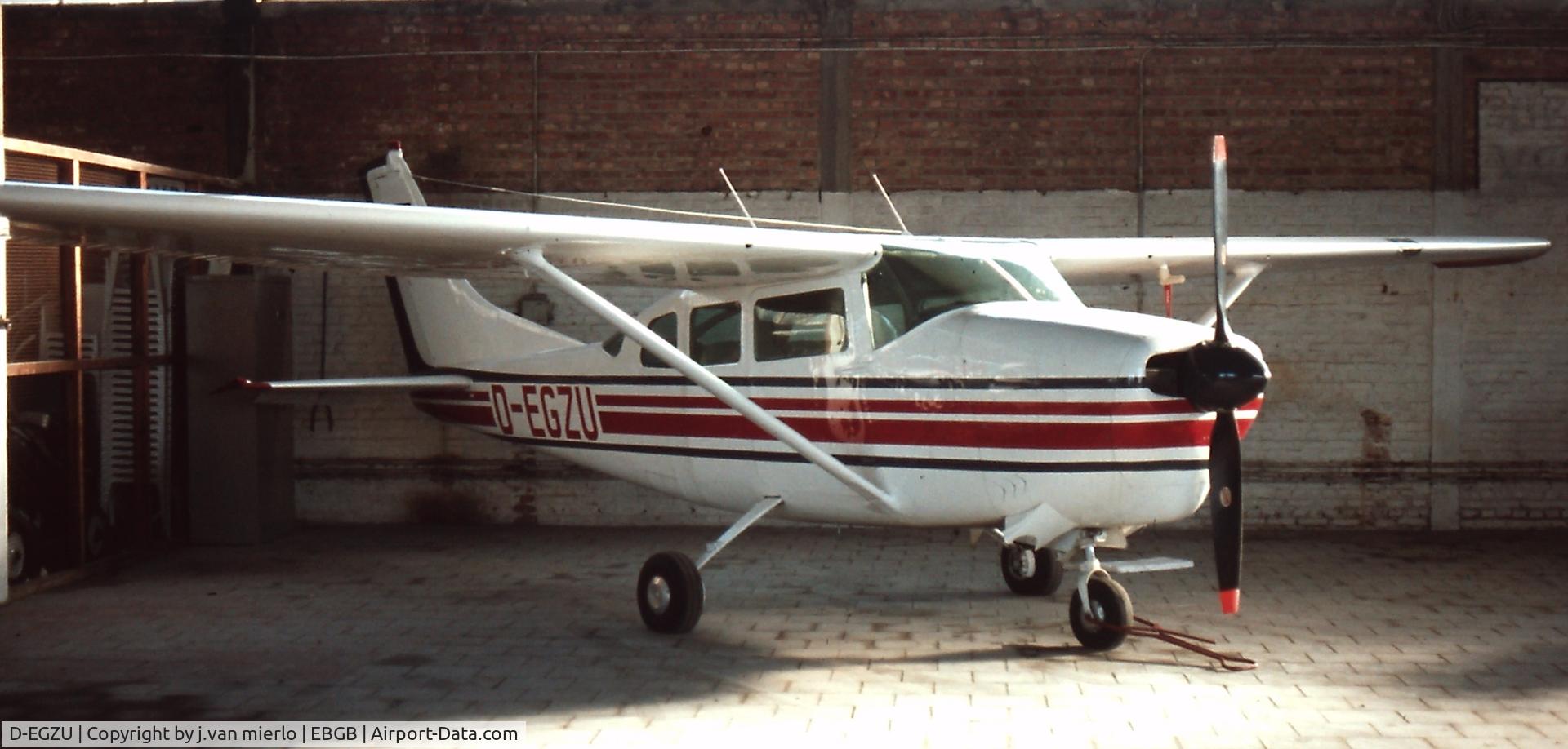 D-EGZU, 1962 Cessna 210B C/N 21057970, Grimbergen, Belgium'90s