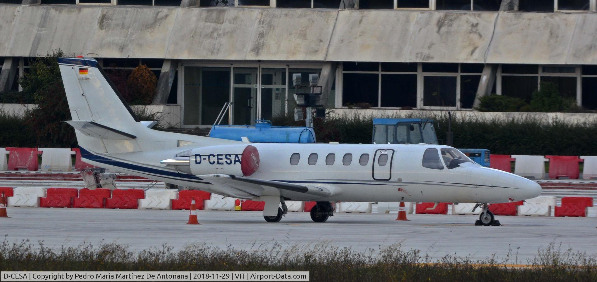 D-CESA, 2002 Cessna 550 Citation Bravo C/N 550-1039, Foronda - Vitoria-Gasteiz - Euskadi - España