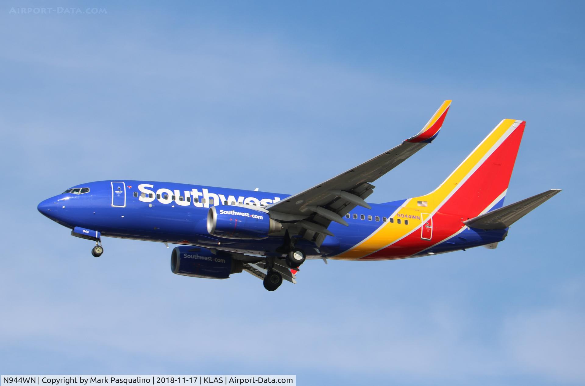 N944WN, 2010 Boeing 737-7H4 C/N 36659, Boeing 737-7H4
