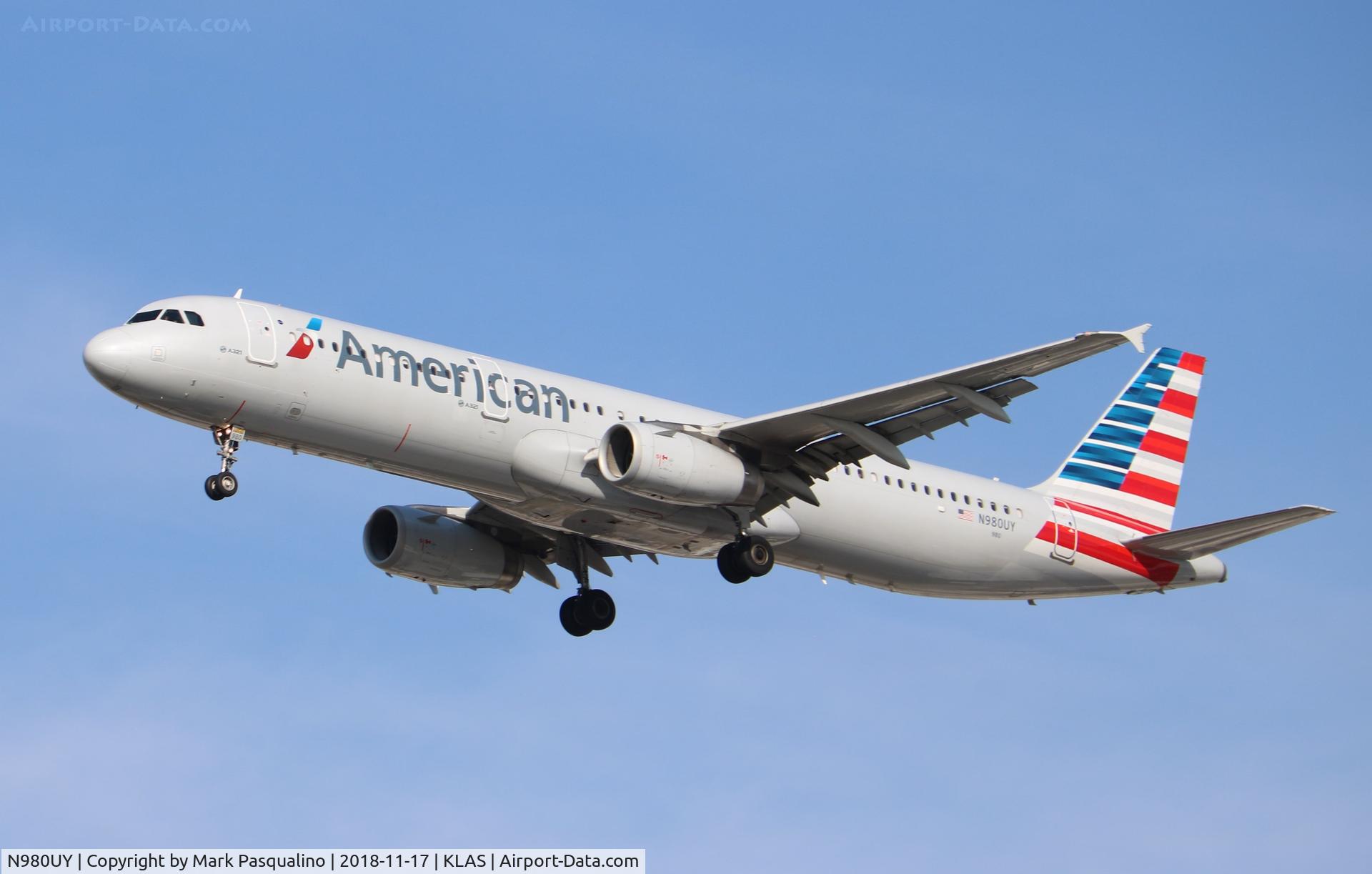 N980UY, 2013 Airbus A321-231 C/N 5795, Airbus A321-231