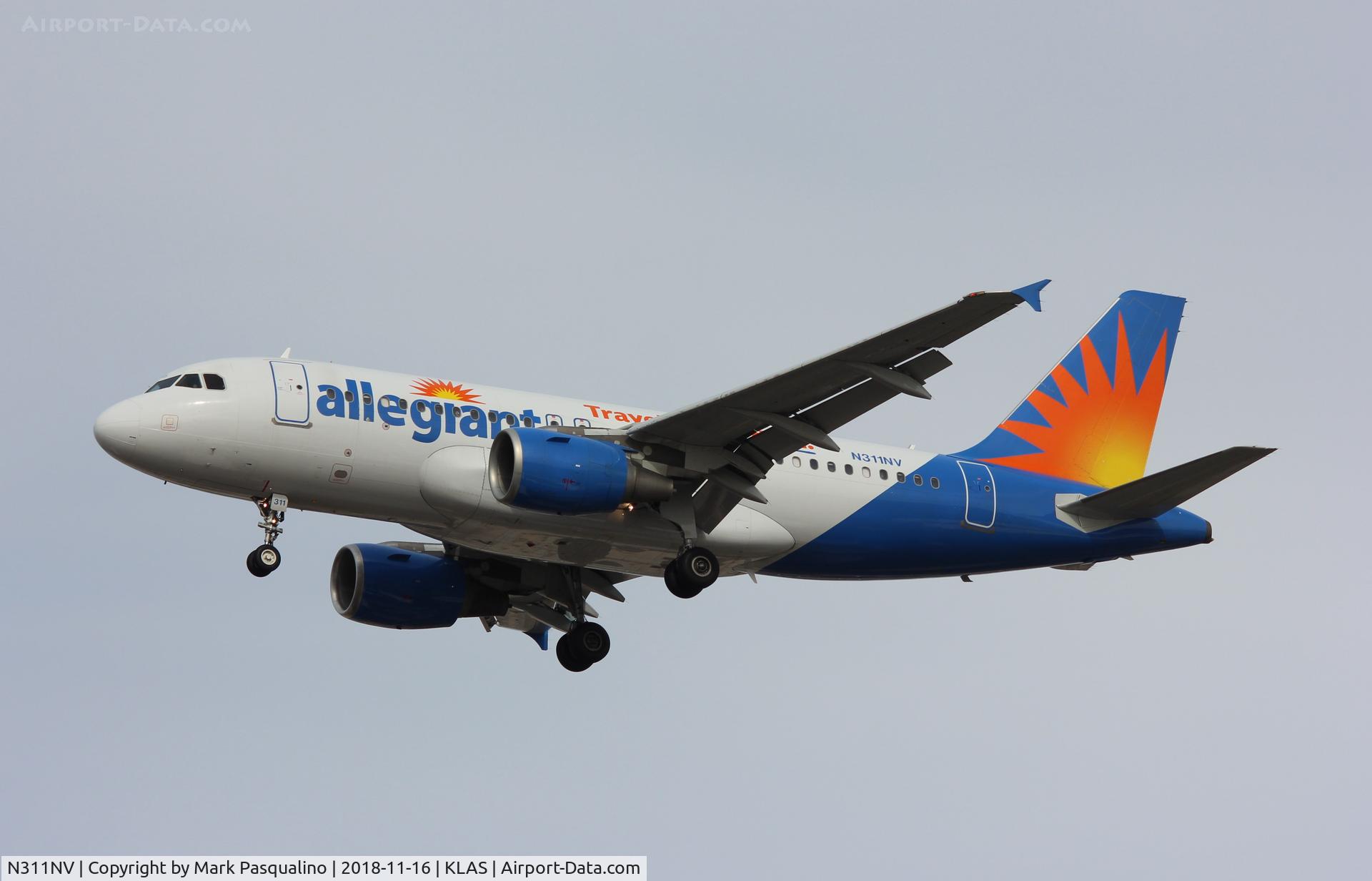 N311NV, 2006 Airbus A319-111 C/N 2702, Airbus A319-111