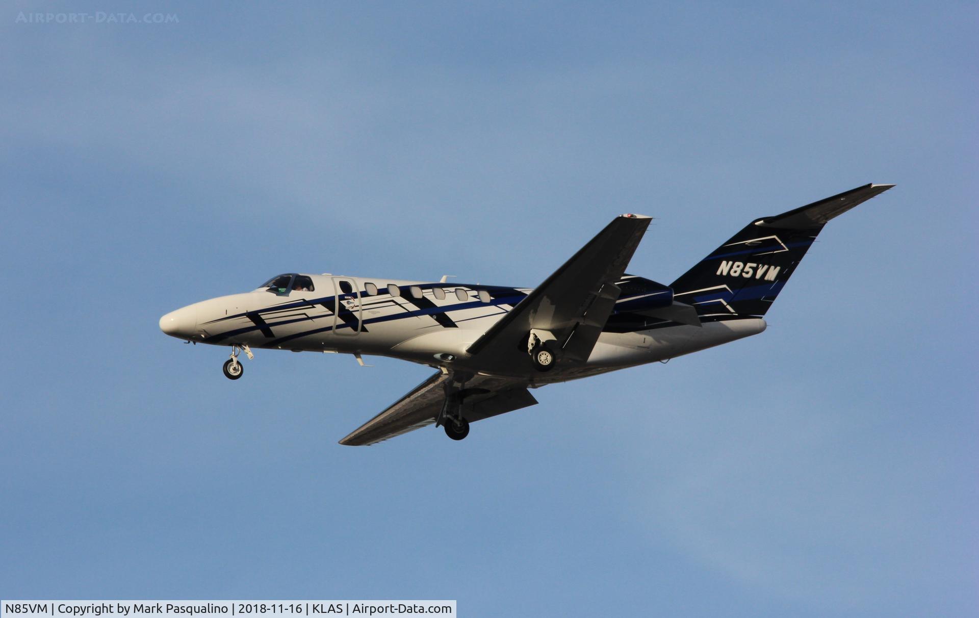 N85VM, 2016 Cessna 525B CitationJet Cj3+ C/N 525B-0491, Cessna 525B