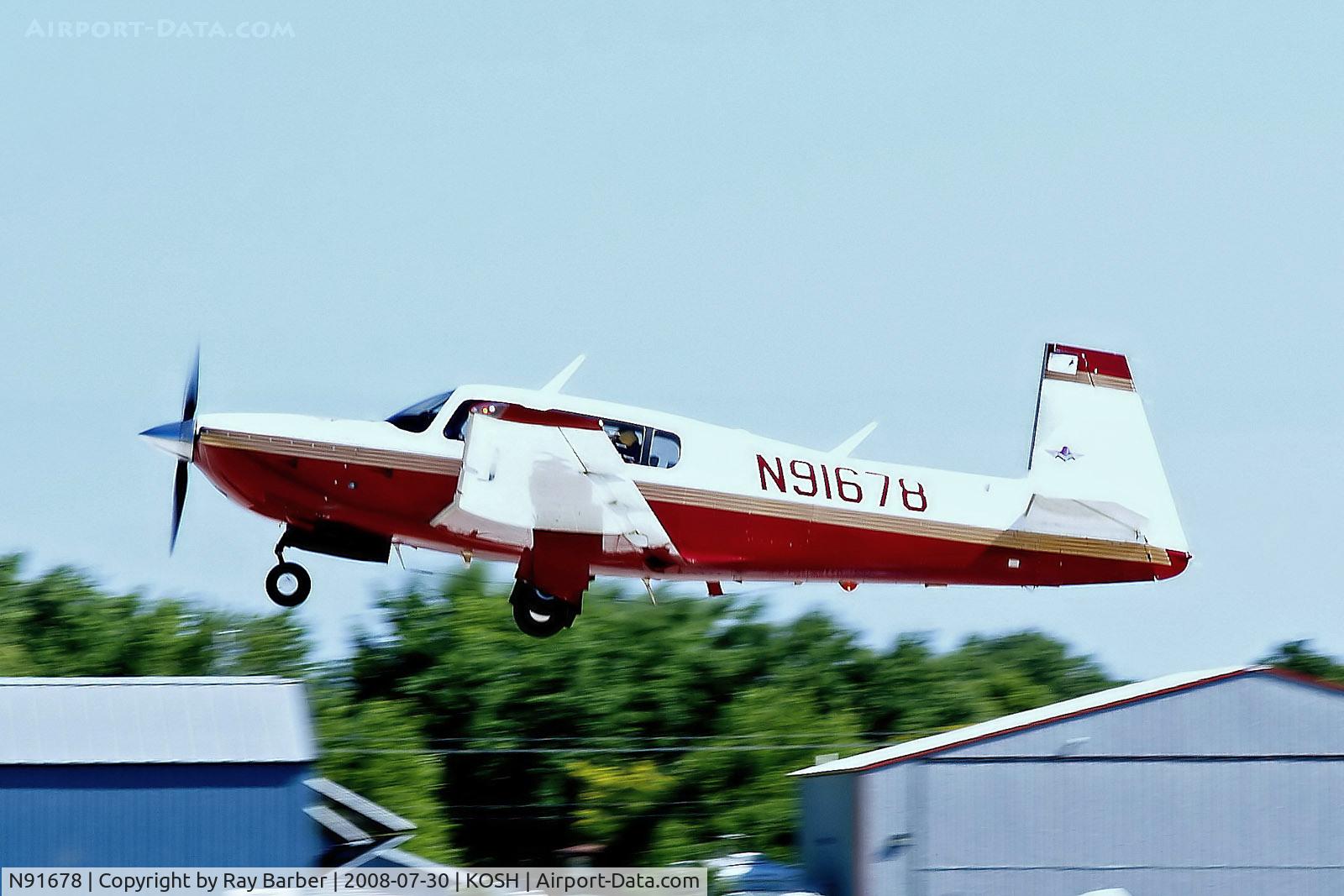 N91678, 1997 Mooney M20R Ovation C/N 29-0129, N91678   Mooney M.20R Ovation [29-0129] Oshkosh-Wittman Regional~N 30/07/2008