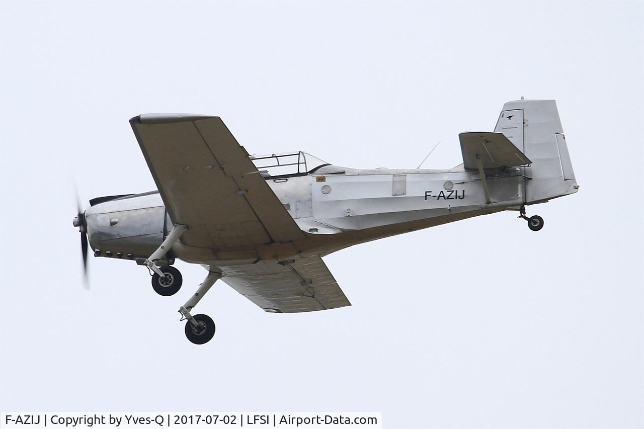F-AZIJ, 1961 Nord 3202B-1 Master C/N 85, Nord 3202B-1 Master, On display, St Dizier-Robinson Air Base 113 (LFSI) Open day 2017