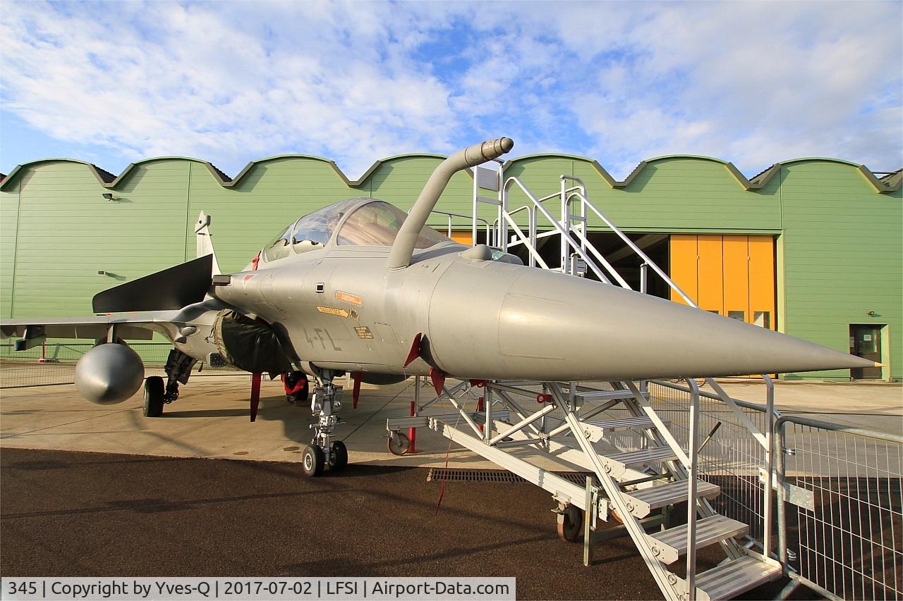 345, Dassault Rafale B C/N 345, Dassault Rafale B, Static display, St Dizier-Robinson Air Base 113 (LFSI) Open day 2017