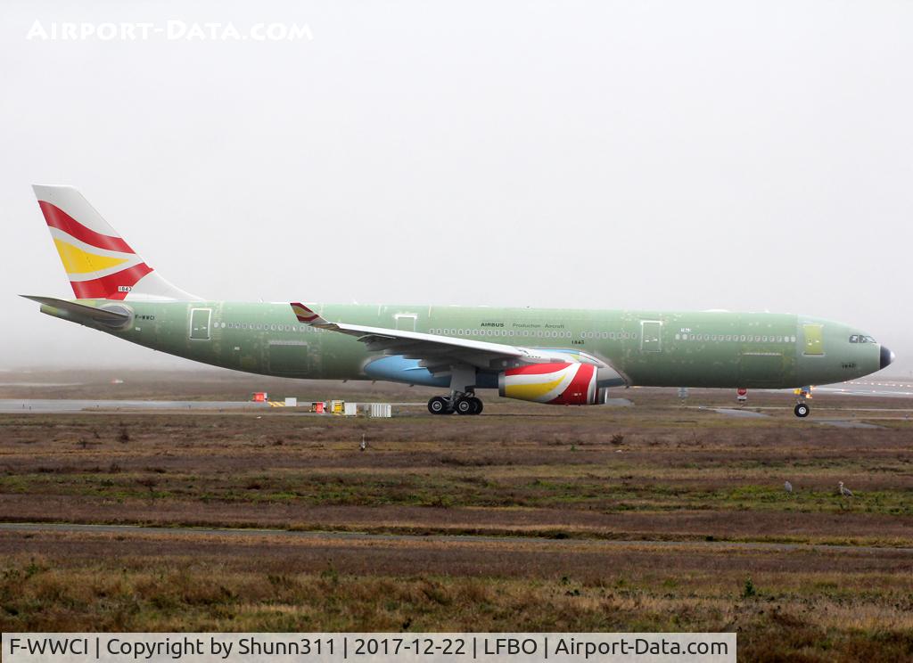 F-WWCI, 2017 Airbus A330-343 C/N 1834, C/n 1843 - For Lucky Air