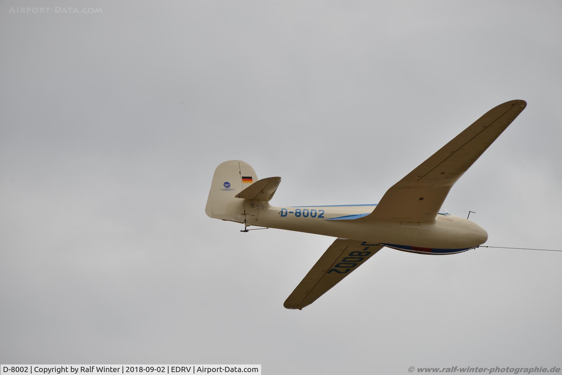 D-8002, 1987 DFS 108-53 Habicht E Replica C/N 001, DFS 108-53 Habicht - Private - 001 - D-8002 - 02.09.2018 - EDRV