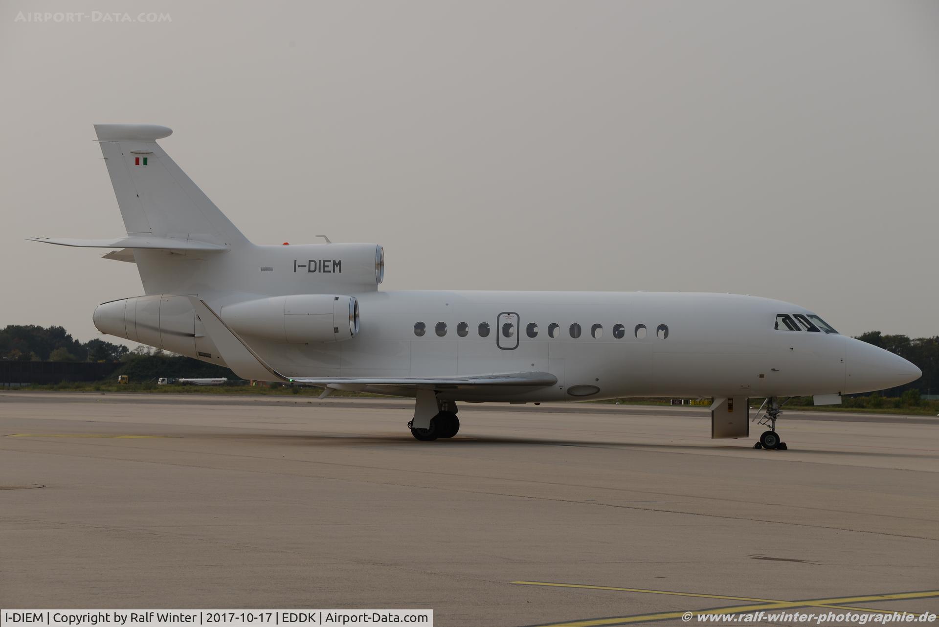 I-DIEM, 2011 Dassault Falcon 900LX C/N 253, Dassault Falcon 900LX - CPI C.A.I. Compania Aeronautica Italiana - 253 - I-DIEM - 17.10.2017 - CGN