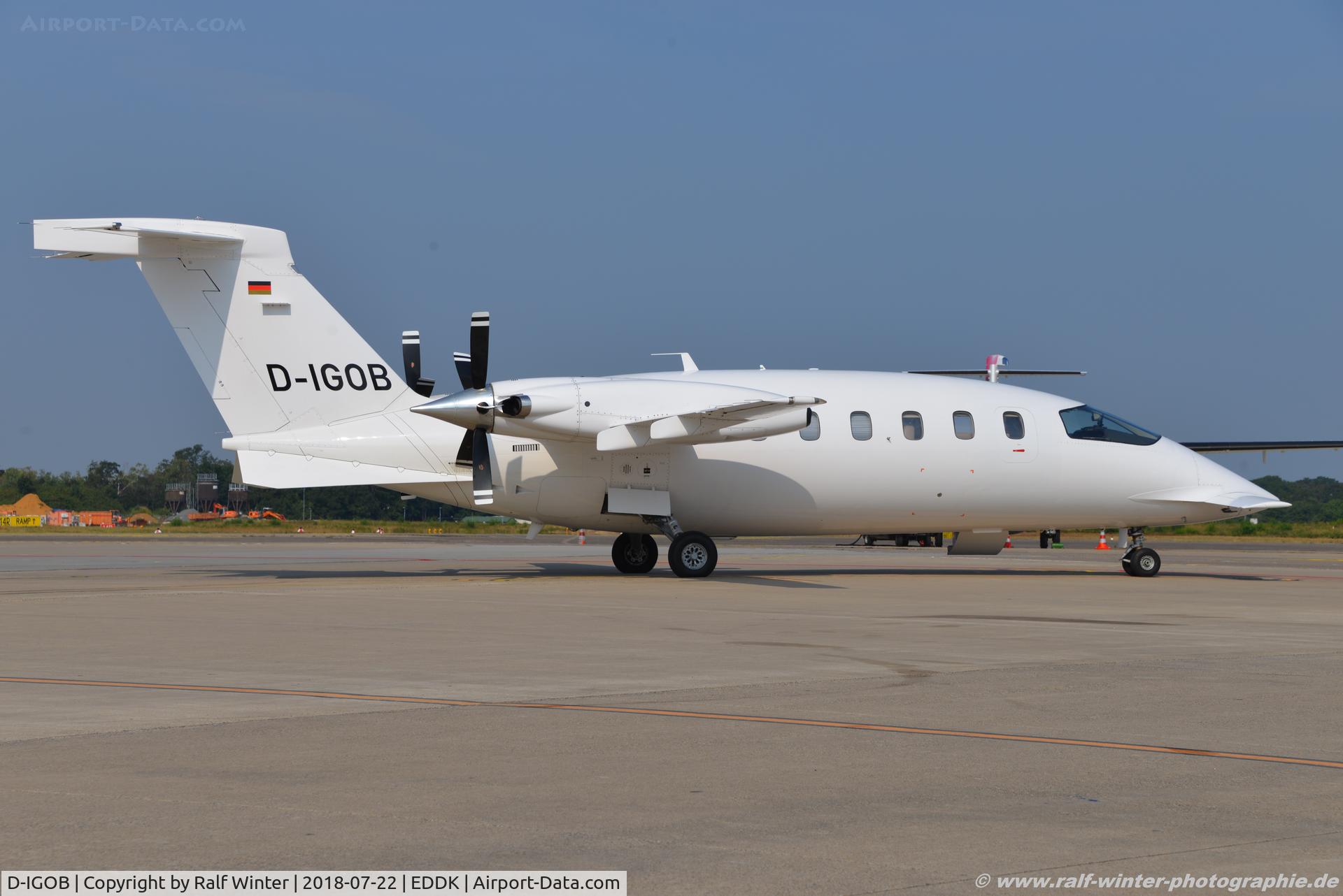 D-IGOB, 1992 Piaggio P-180 Avanti C/N 1016, Piaggio P-180 Avanti - MFS Mangaer Flugservice - 1016 - D-IGOB - 22.07.2018 - CGN