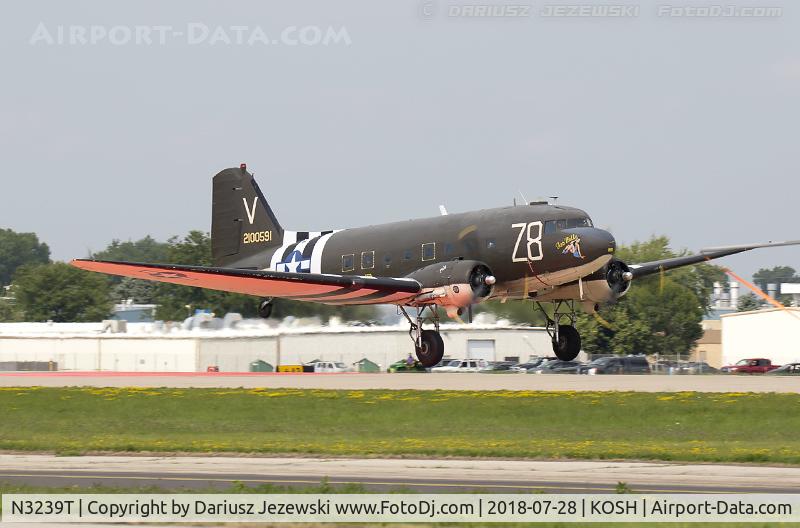N3239T, 1943 Douglas DC3C-S1C3G (C-47A-65-DL) C/N 19054, Douglas DC3C-S1C3G (C-47A-65-DL Skytrain) 