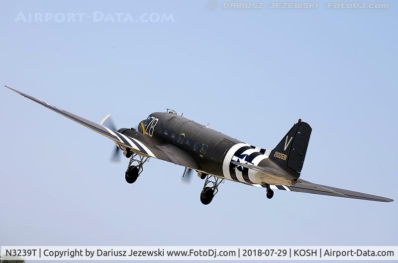 N3239T, 1943 Douglas DC3C-S1C3G (C-47A-65-DL) C/N 19054, Douglas DC3C-S1C3G (C-47A-65-DL Skytrain) 