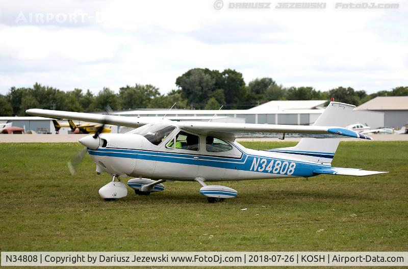 N34808, 1973 Cessna 177B Cardinal C/N 17702016, Cessna 177B Cardinal  C/N 17702016, N34808